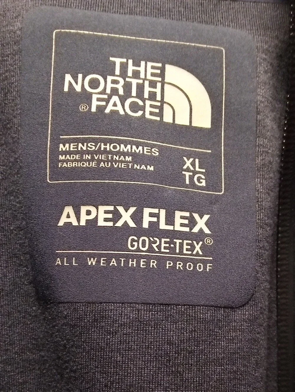 The North Face GORE-tEX Men’s Navy Blue Apex Flex Windbreaker Jacket